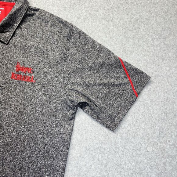 Champion Elite Nebraska Cornhuskers Golf Polo Shirt Mens Large L Gray - Picture 5 of 11